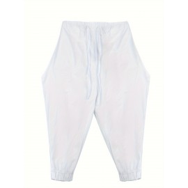 Men's Casual Haren Pants, Relaxed Fit, Solid Color