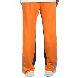 Men's Casual Pants, Street Style, Loose and Creative Design