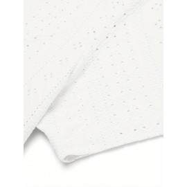 Men's Casual Button-Down Beach Shirt - Short Sleeve, Stretch Fabric, Summer Tropical Top with Turquoise Collar