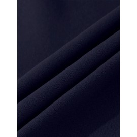 Men's Casual Hoodie, Spring/Autumn Fashion, Geometric Pattern, Knit Fabric, Regular Fit, Polyester, Stretchy, Crew Neck, 