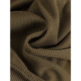 1pc Dr Pepper Print Men'S Casual Hoodie - Cozy Long Sleeve Pullover with Hood, Polyester Fabric, Regular Fit, Stretchy, for Autumn/Winter