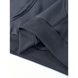 IT'S A JAY THING Print Hoodie, Cool Hoodies For Men, Casual Hooded Sweatshirt With Kangaroo Pocket For Winter And Fall